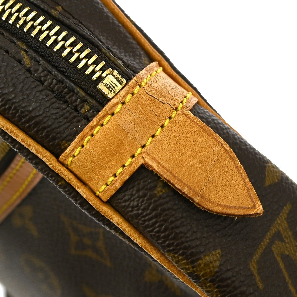 Louis Vuitton Marly Dragonne Clutch Monogram Canvas, BROWN, CANVAS, Clutche & pouche