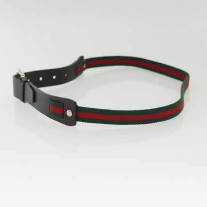 Gucci Sherry Line Belt Leather, BLACK, LEATHER, Belts