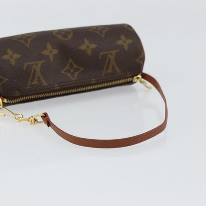 Louis Vuitton Papillon Pochette Monogram Canvas, BROWN, CANVAS, Clutche & pouche