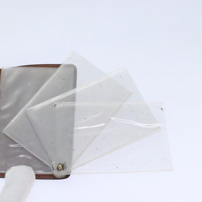 Louis Vuitton Porte Cartes Pression Card Case Monogram Canvas, BROWN, CANVAS, Card Holders