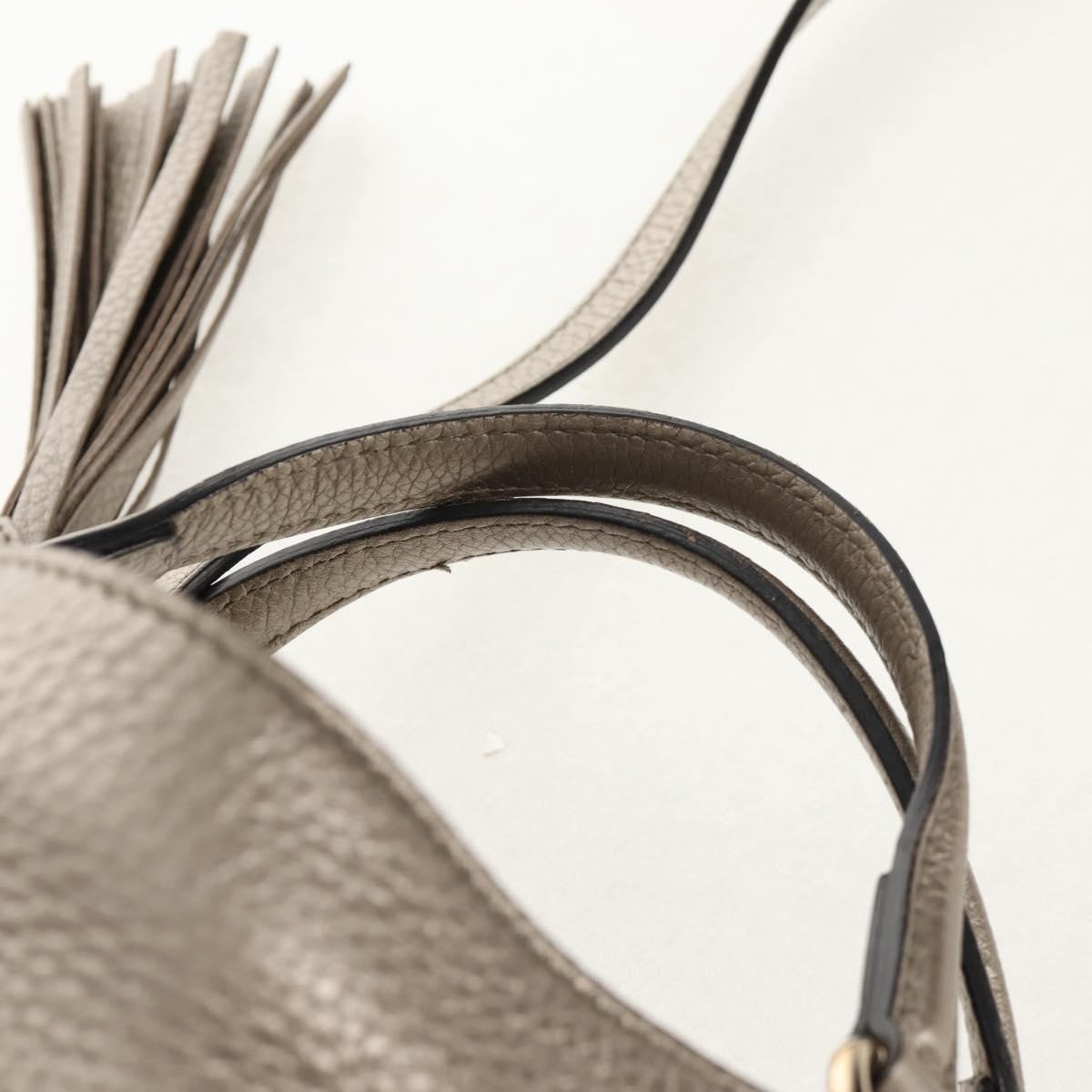 Gucci Soho Convertible Hobo Leather, GOLD, LEATHER, Handbag