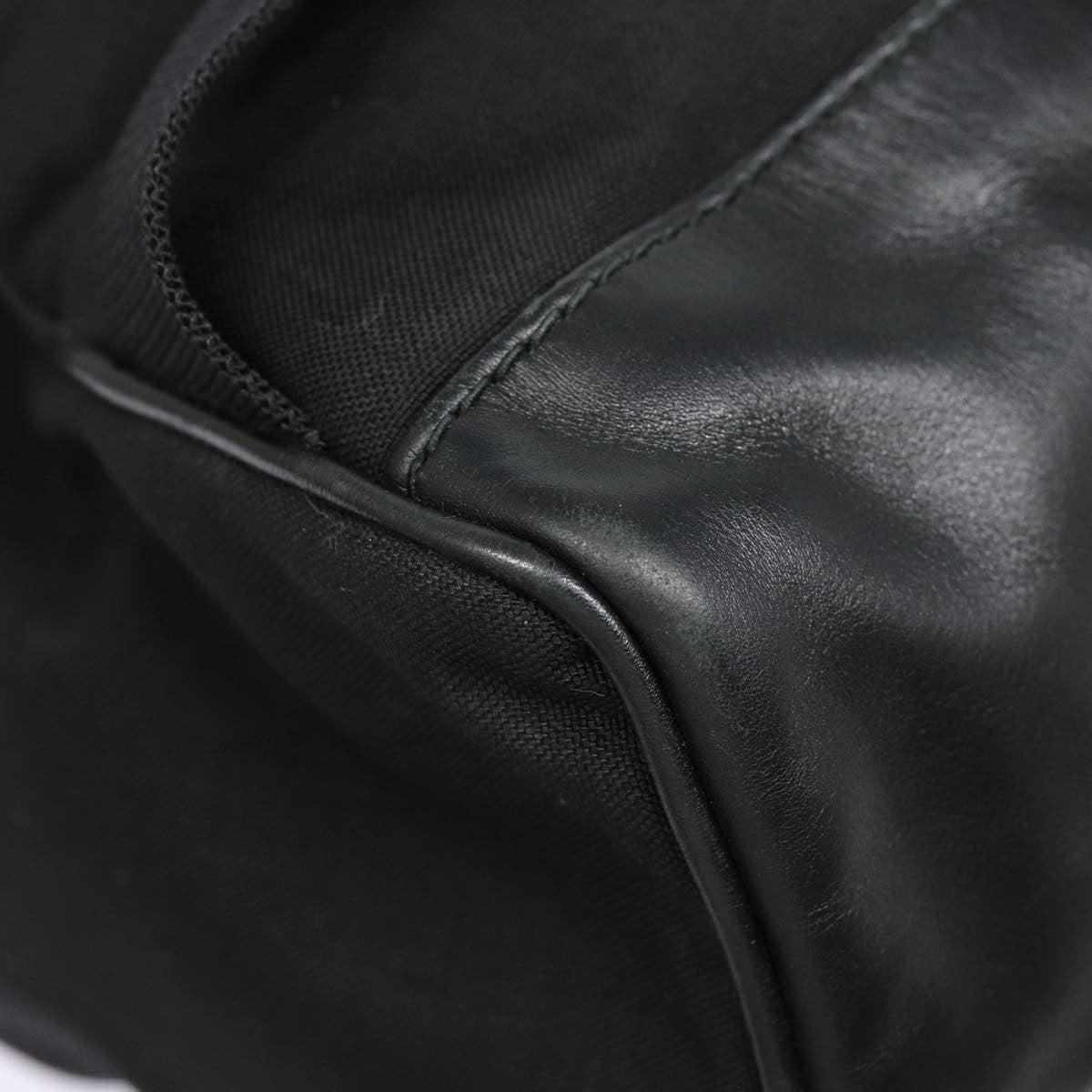 Saint Laurent City Backpack Canvas, BLACK, CANVAS, Backpack