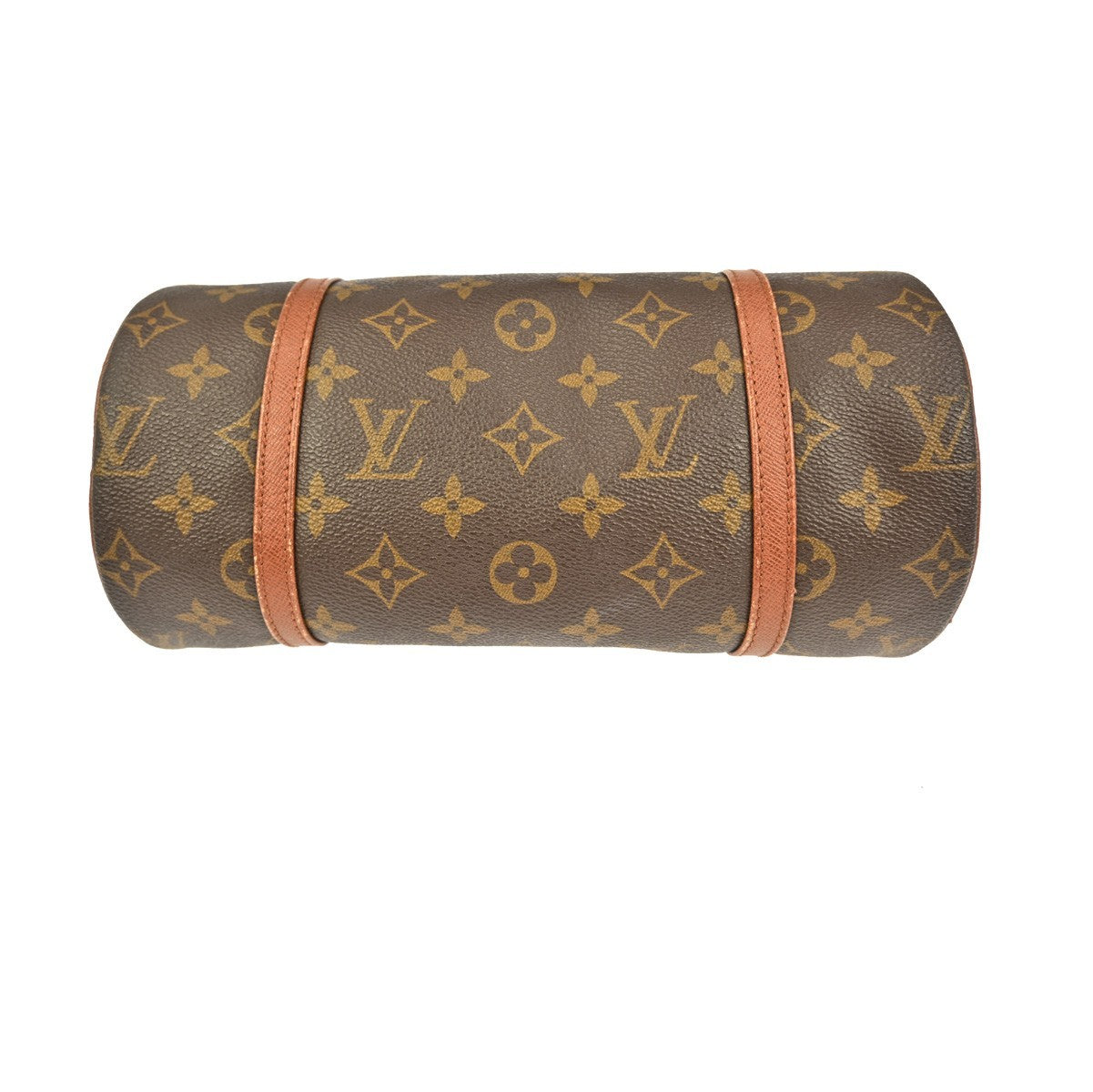 Louis Vuitton Papillon Handbag Monogram Canvas, BROWN, CANVAS, Handbag