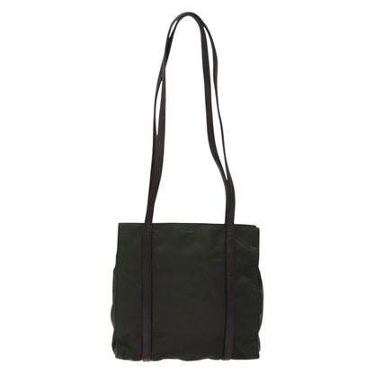 Prada Vintage Shoulder Bag Tessuto, KHAKI, NYLON, Shoulder bag