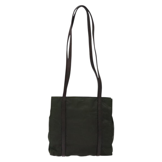 Prada Vintage Shoulder Bag Tessuto, KHAKI, NYLON, Shoulder bag