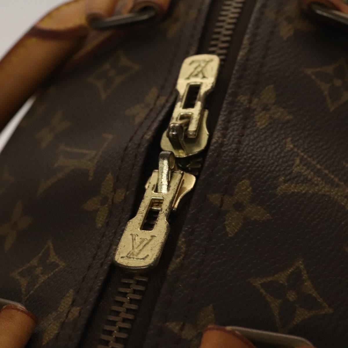 Louis Vuitton Keepall Bag Monogram Canvas, BROWN, CANVAS, Travel bag