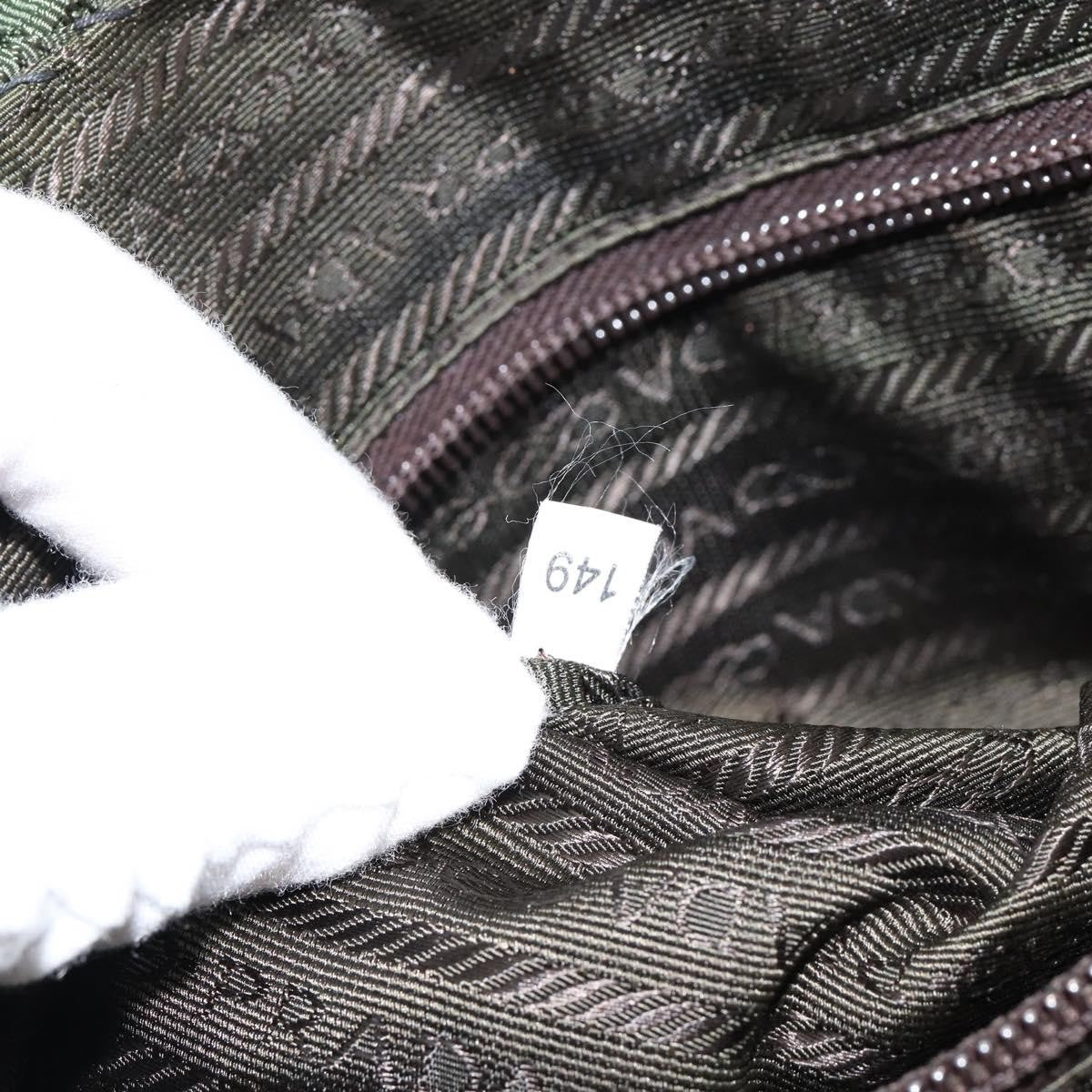 Prada Vintage Handbag Tessuto, KHAKI, NYLON, Handbag
