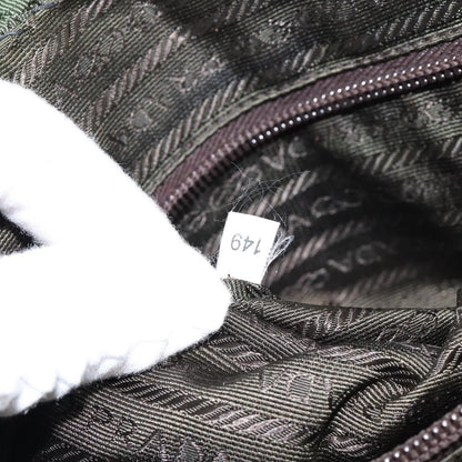 Prada Vintage Handbag Tessuto, KHAKI, NYLON, Handbag