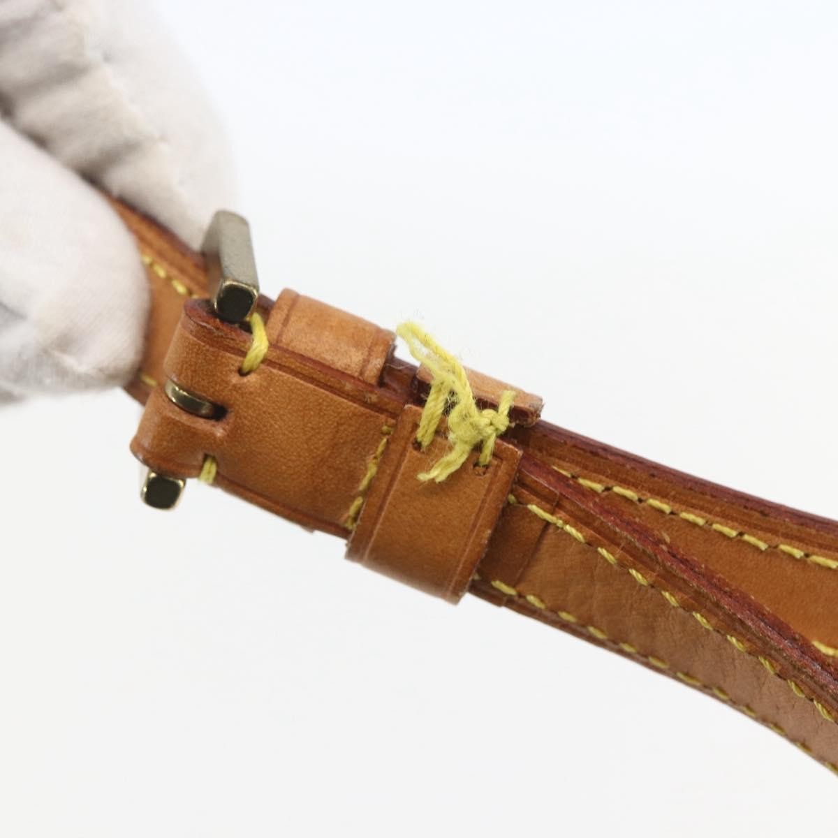 Louis Vuitton Trotteur Handbag Monogram Canvas, BROWN, CANVAS, Clutche & pouche