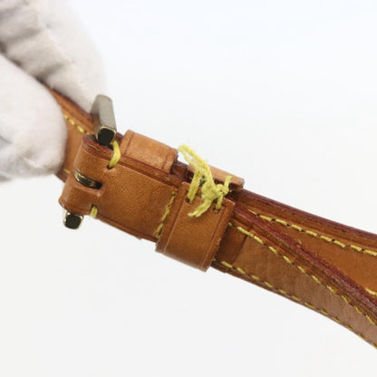 Louis Vuitton Trotteur Handbag Monogram Canvas, BROWN, CANVAS, Clutche & pouche