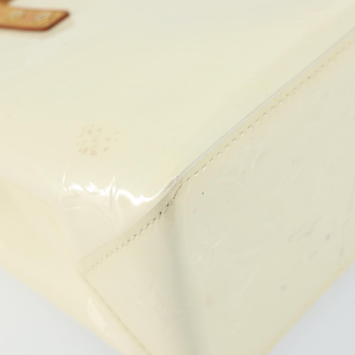 Louis Vuitton Reade Handbag Monogram Vernis, BEIGE, PATENT_LEATHER, Handbag