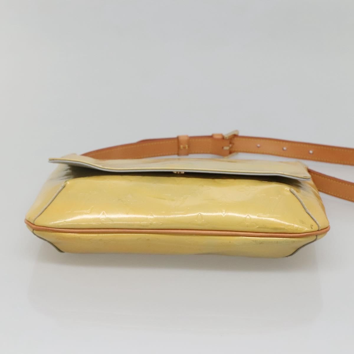 Louis Vuitton Thompson Street Handbag Monogram Vernis, BEIGE, PATENT_LEATHER, Shoulder bag