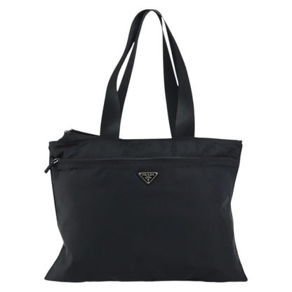 Prada Vintage Tote Tessuto, BLACK, NYLON, Tote bag