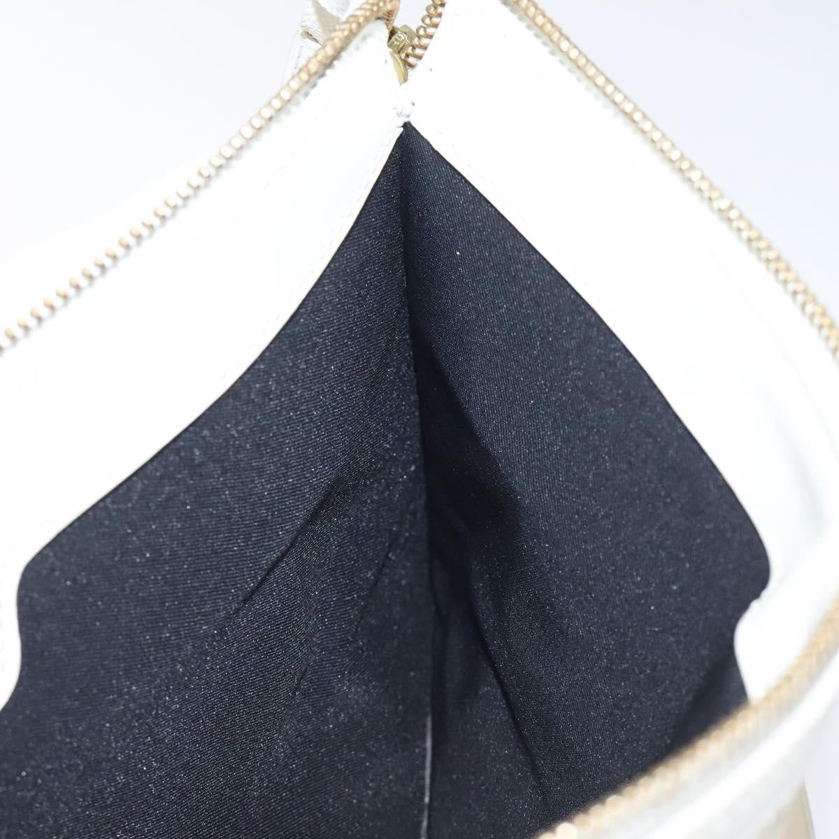 Louis Vuitton Delmonico Pochette Stretch Epi Leather, BEIGE, LEATHER, Clutche & pouche