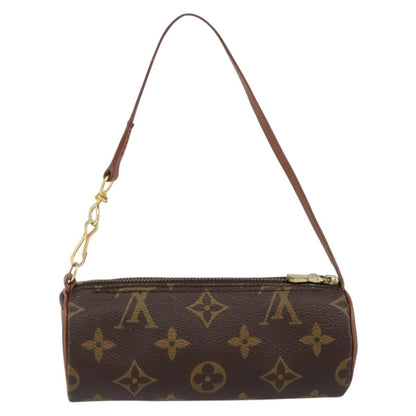Louis Vuitton Papillon Pochette Monogram Canvas, BROWN, CANVAS, Clutche & pouche