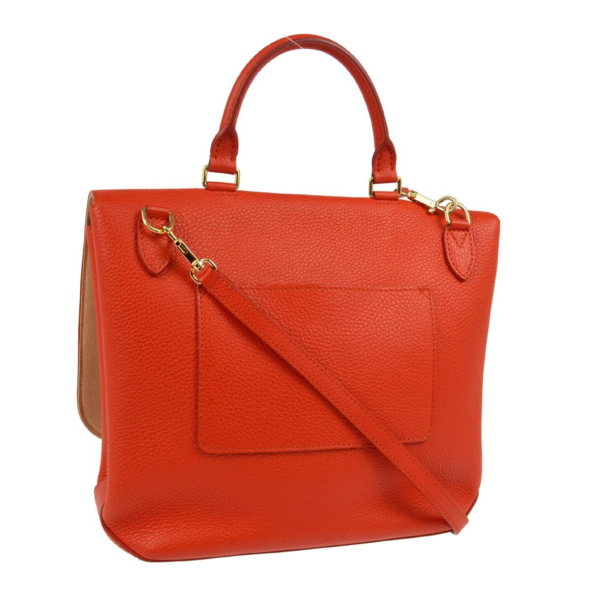 Louis Vuitton Volta Handbag Leather, RED, LEATHER, Handbag