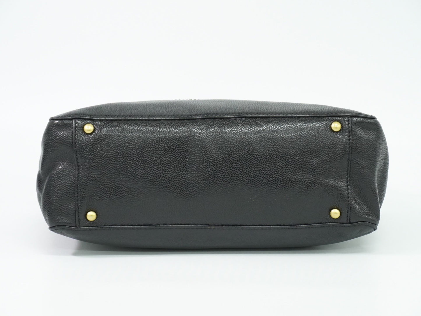 Chanel Vintage Timeless Convertible Tote Caviar, BLACK, LEATHER, Tote bag