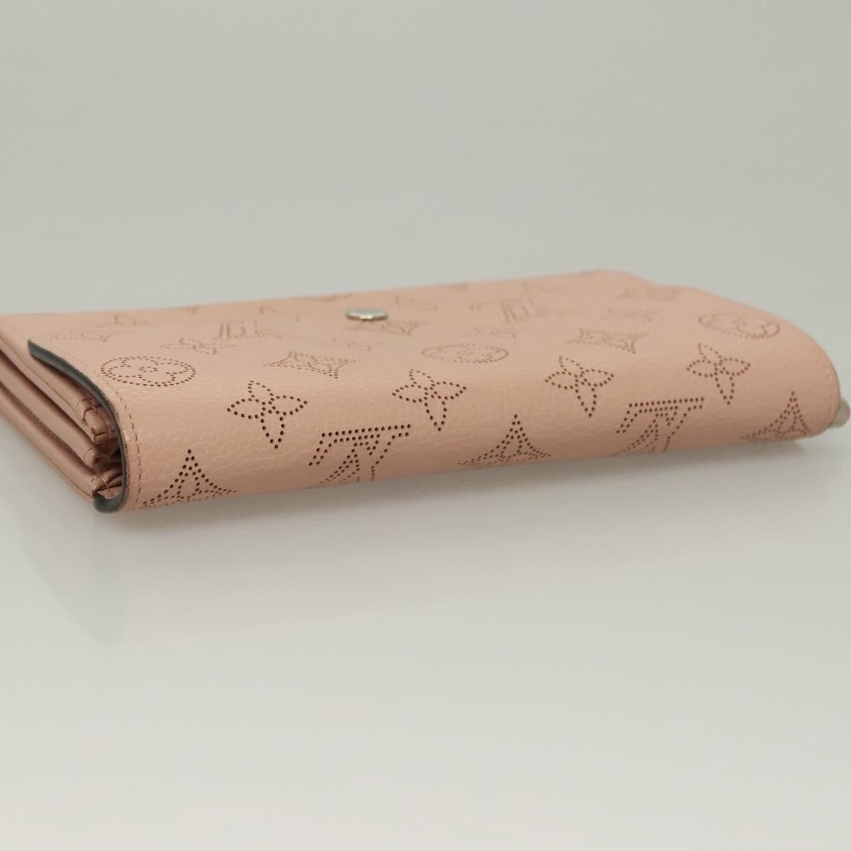 Louis Vuitton Iris Wallet Mahina Leather, PINK, LEATHER, Wallets