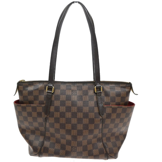 Louis Vuitton Totally Handbag Damier, BROWN, CANVAS, Shoulder bag