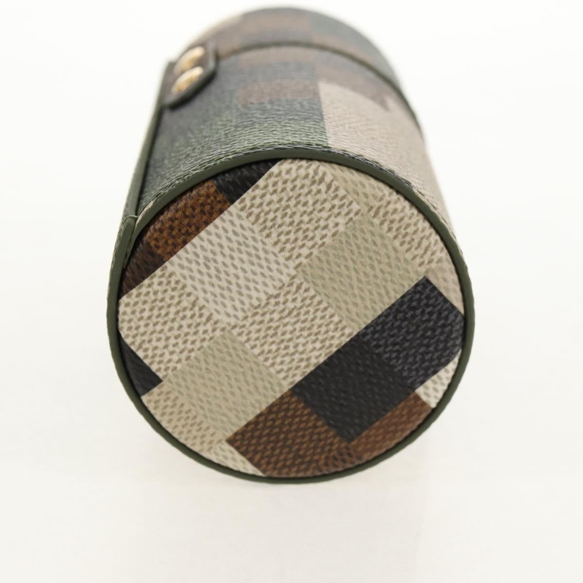 Louis Vuitton Coffret parfum Canvas, GREEN, CANVAS, Clutche & pouche