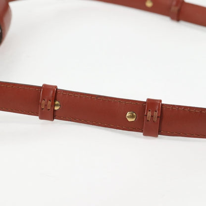 Louis Vuitton Cluny Shoulder Bag Epi Leather, BROWN, LEATHER, Shoulder bag