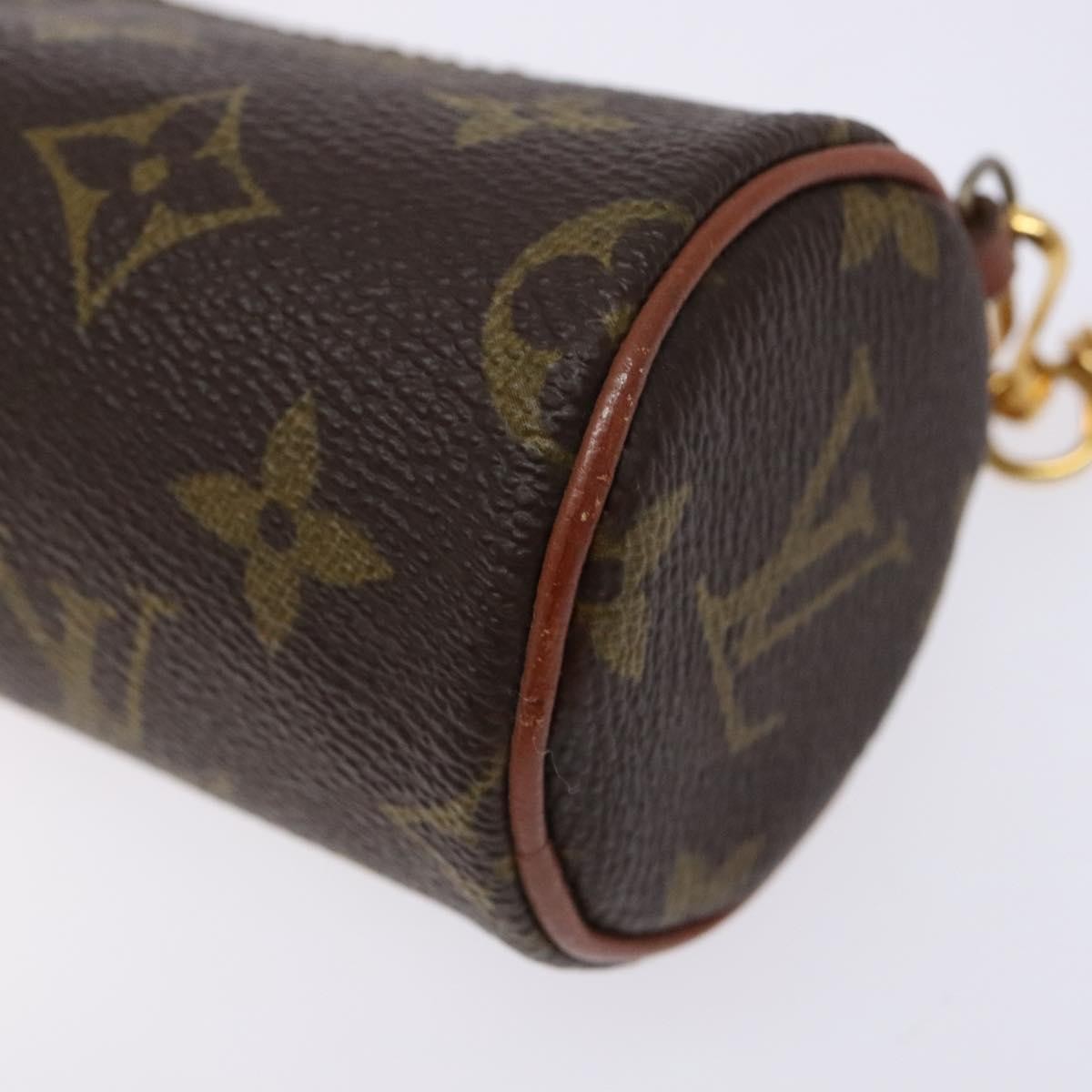 Louis Vuitton Papillon Pochette Monogram Canvas, BROWN, CANVAS, Handbag