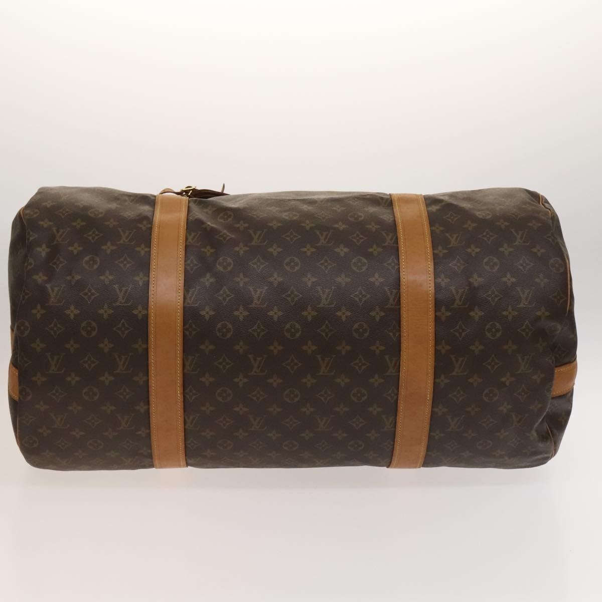 Louis Vuitton Sac Polochon Handbag Monogram Canvas, BROWN, CANVAS, Handbag