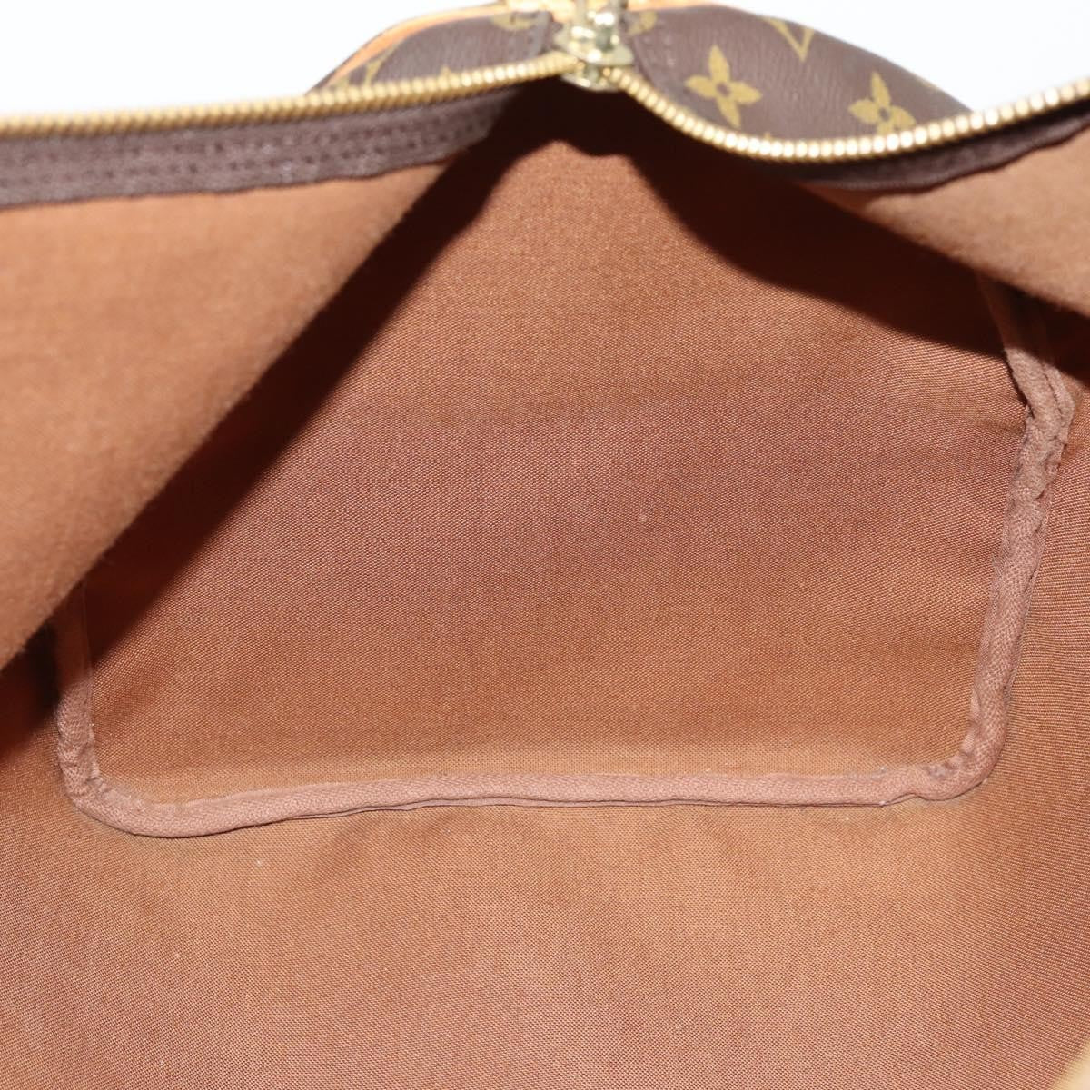 Louis Vuitton Keepall Bag Monogram Canvas, BROWN, CANVAS, Handbag