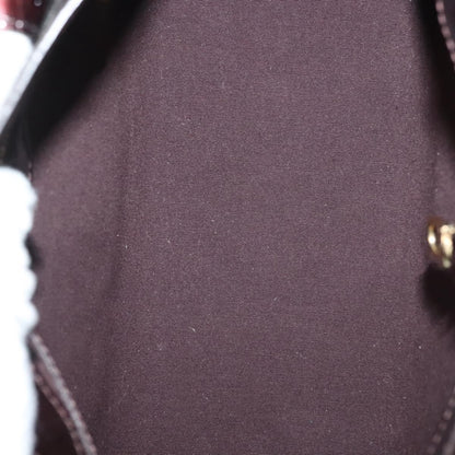 Louis Vuitton Wilshire Handbag Monogram Vernis, PURPLE, PATENT_LEATHER, Handbag