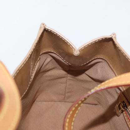 Louis Vuitton Reade Handbag Monogram Vernis, BEIGE, PATENT_LEATHER, Handbag