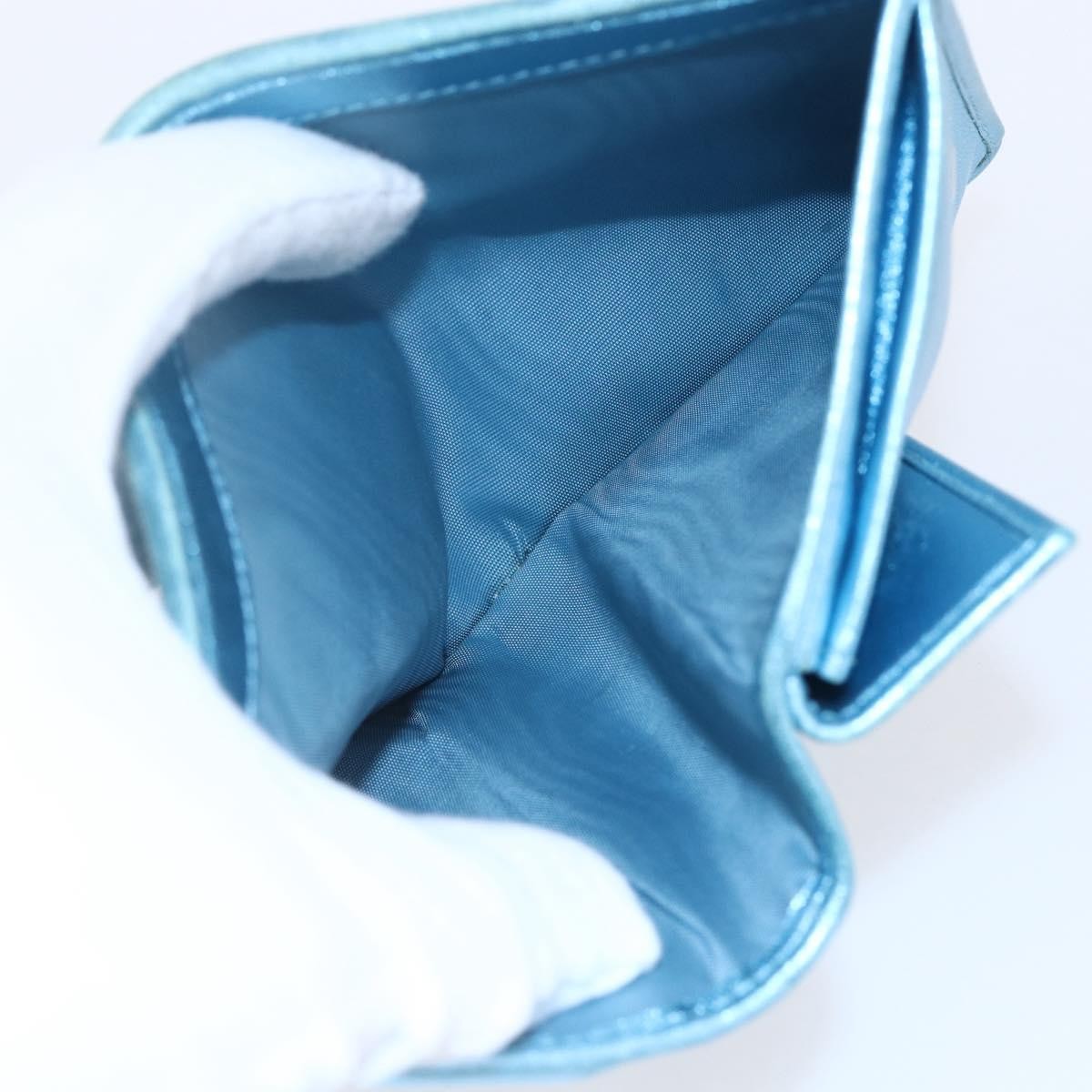 Miu Miu Matelasse Wallet Leather, BLUE, LEATHER, Wallets