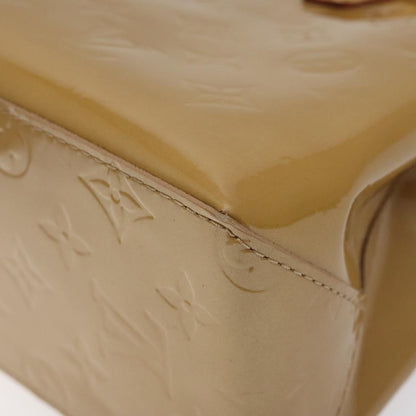 Louis Vuitton Reade Handbag Monogram Vernis, BEIGE, PATENT_LEATHER, Handbag