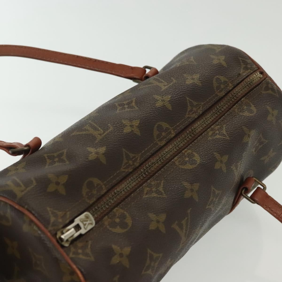 Louis Vuitton Papillon Handbag Monogram Canvas, BROWN, CANVAS, Handbag