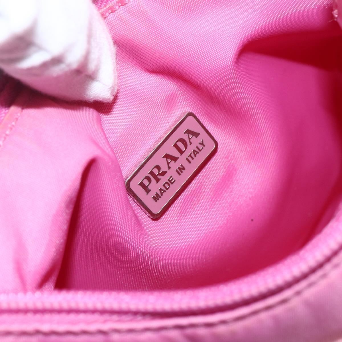 Prada Hobo Tessuto, PINK, NYLON, Handbag