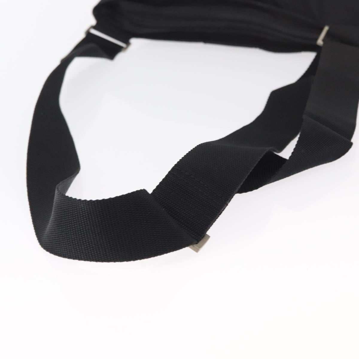 Prada Zip Messenger Bag Tessuto, BLACK, NYLON, Shoulder bag