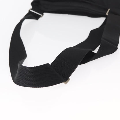 Prada Zip Messenger Bag Tessuto, BLACK, NYLON, Shoulder bag
