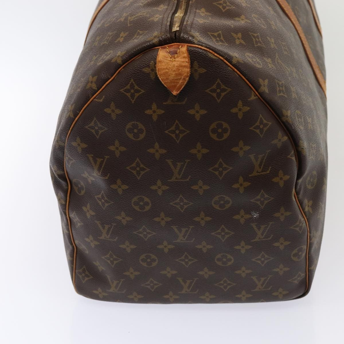 Louis Vuitton Keepall Bag Monogram Canvas, BROWN, CANVAS, Travel bag