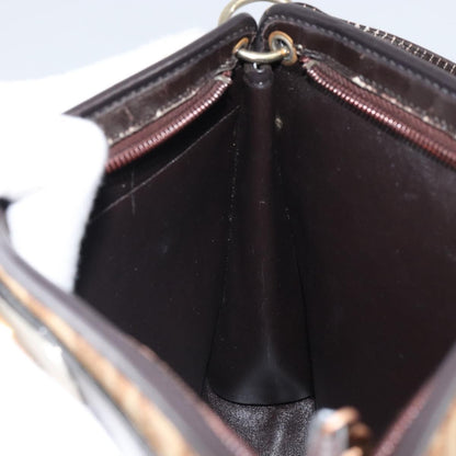 Christian Dior Vintage Trotter Shoulder Bag Canvas, BEIGE, CANVAS, Shoulder bag