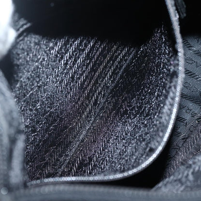 Prada Buckle Messenger Bag Tessuto, BLACK, NYLON, Crossbody bag