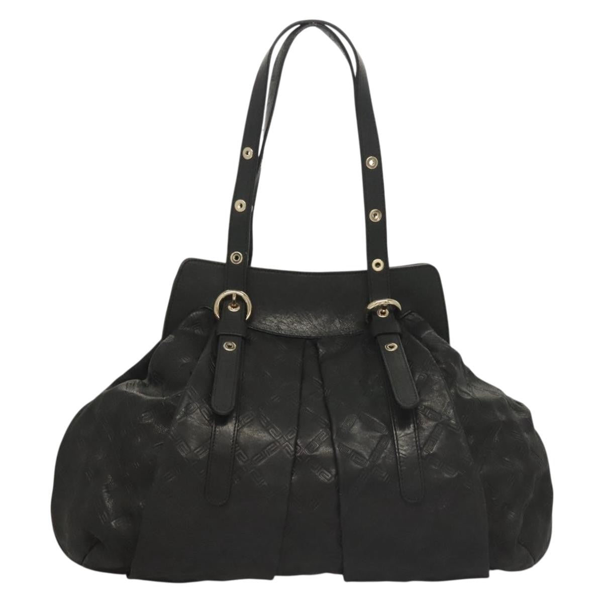 Versace Medusa Tote Leather, BLACK, LEATHER, Tote bag