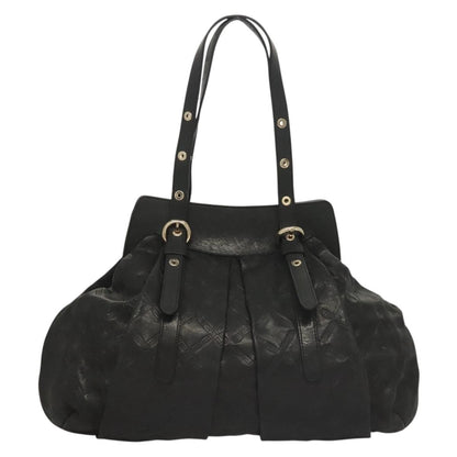 Versace Medusa Tote Leather, BLACK, LEATHER, Tote bag