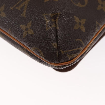 Louis Vuitton Musette Salsa Handbag Monogram Canvas, BROWN, CANVAS, Shoulder bag