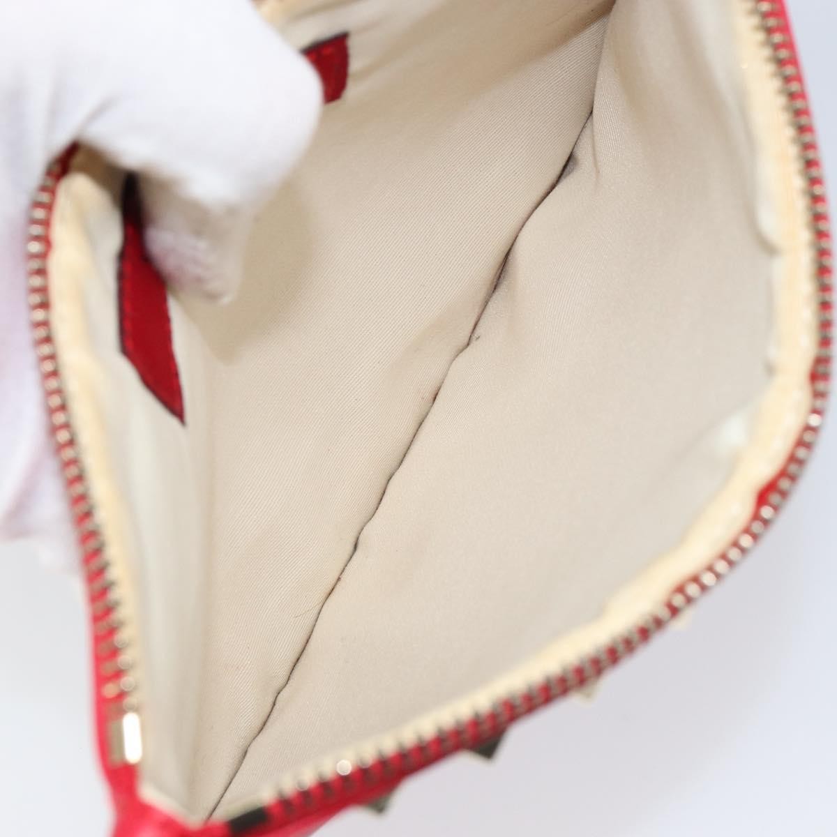 Valentino Garavani Rockstud Pouch Leather, PINK, LEATHER, Clutche & pouche