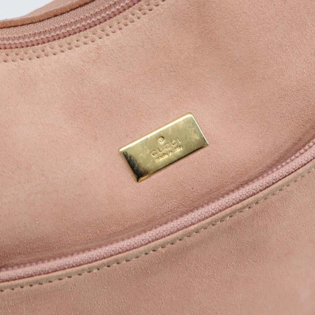 Gucci Vintage Handbag Suede, PINK, SUEDE, Handbag