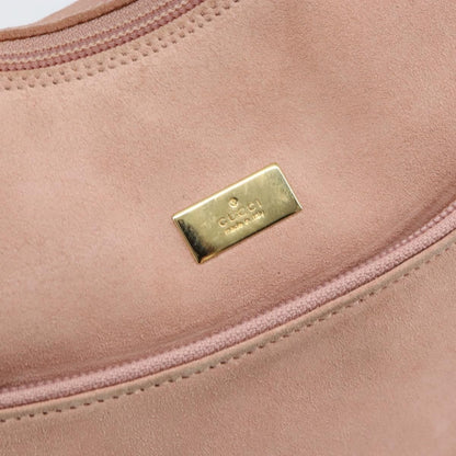 Gucci Vintage Handbag Suede, PINK, SUEDE, Handbag