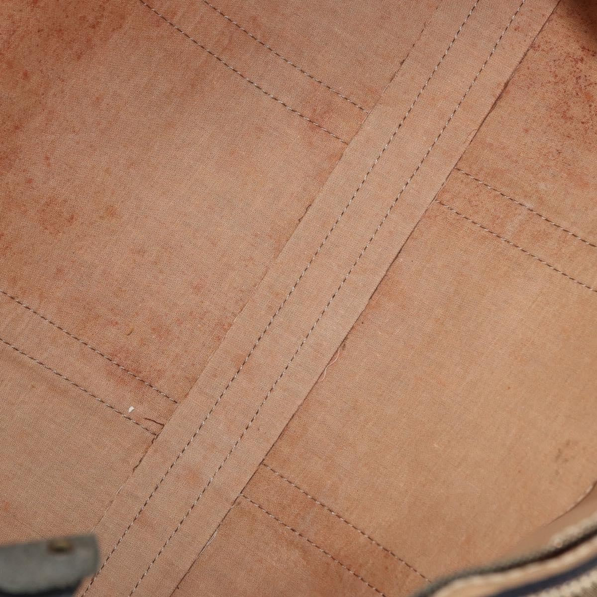 Christian Dior Vintage Trotter Boston Bag Canvas, BLACK, CANVAS, Travel bag