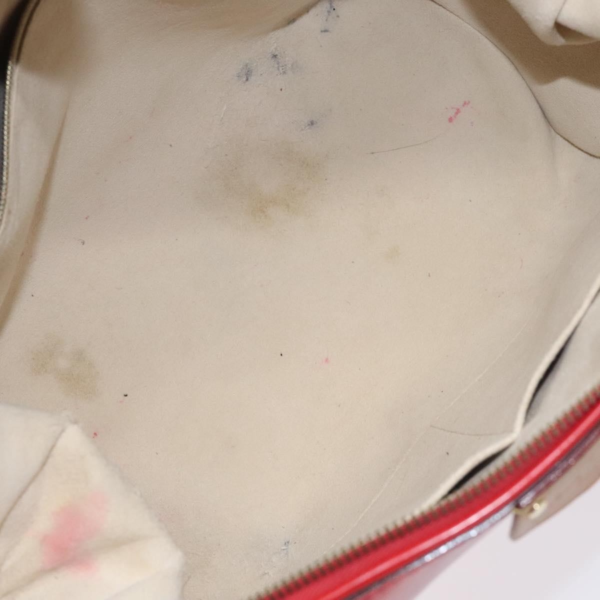 Louis Vuitton Doc Handbag Epi Leather, RED, LEATHER, Handbag