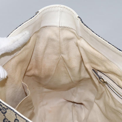 Gucci Heritage Web Hobo GG Canvas, NAVY, CANVAS, Shoulder bag