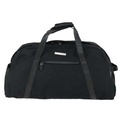 Gucci Travel Boston Bag Nylon, BLACK, NYLON, Travel bag