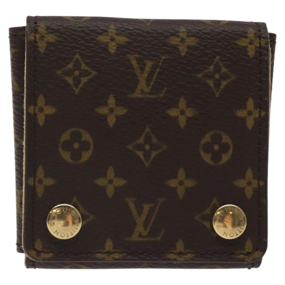 Louis Vuitton Boîte à bijoux Monogram Canvas, BROWN, CANVAS, Jewelry set